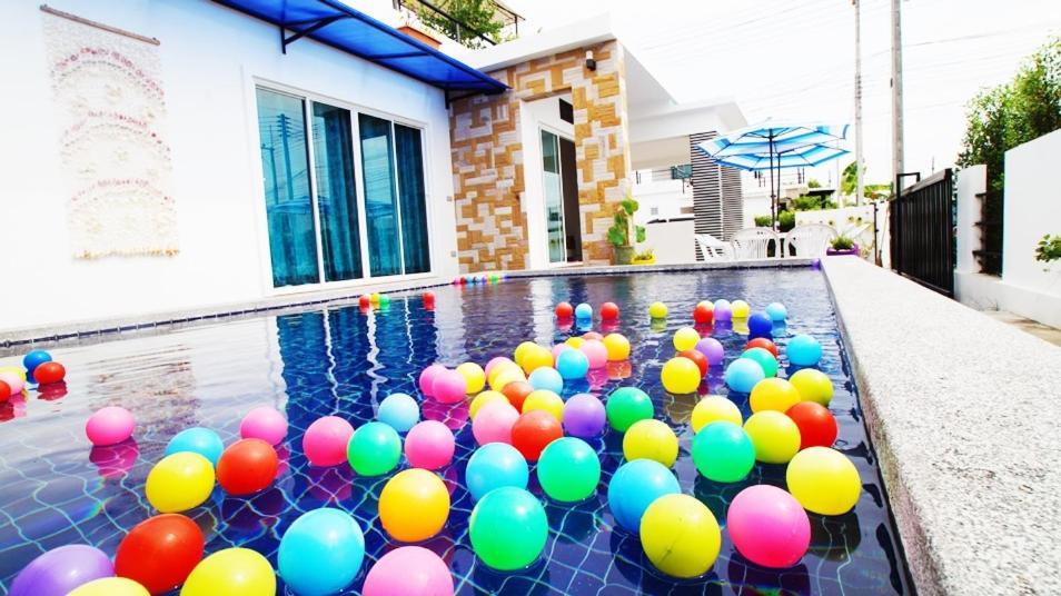 บ้านเขมิกา พูลวิลล่า หัวหิน พัก 4-15 คน คาราโอเกะ ปาตี้ ปิ้งย่าง Exteriér fotografie