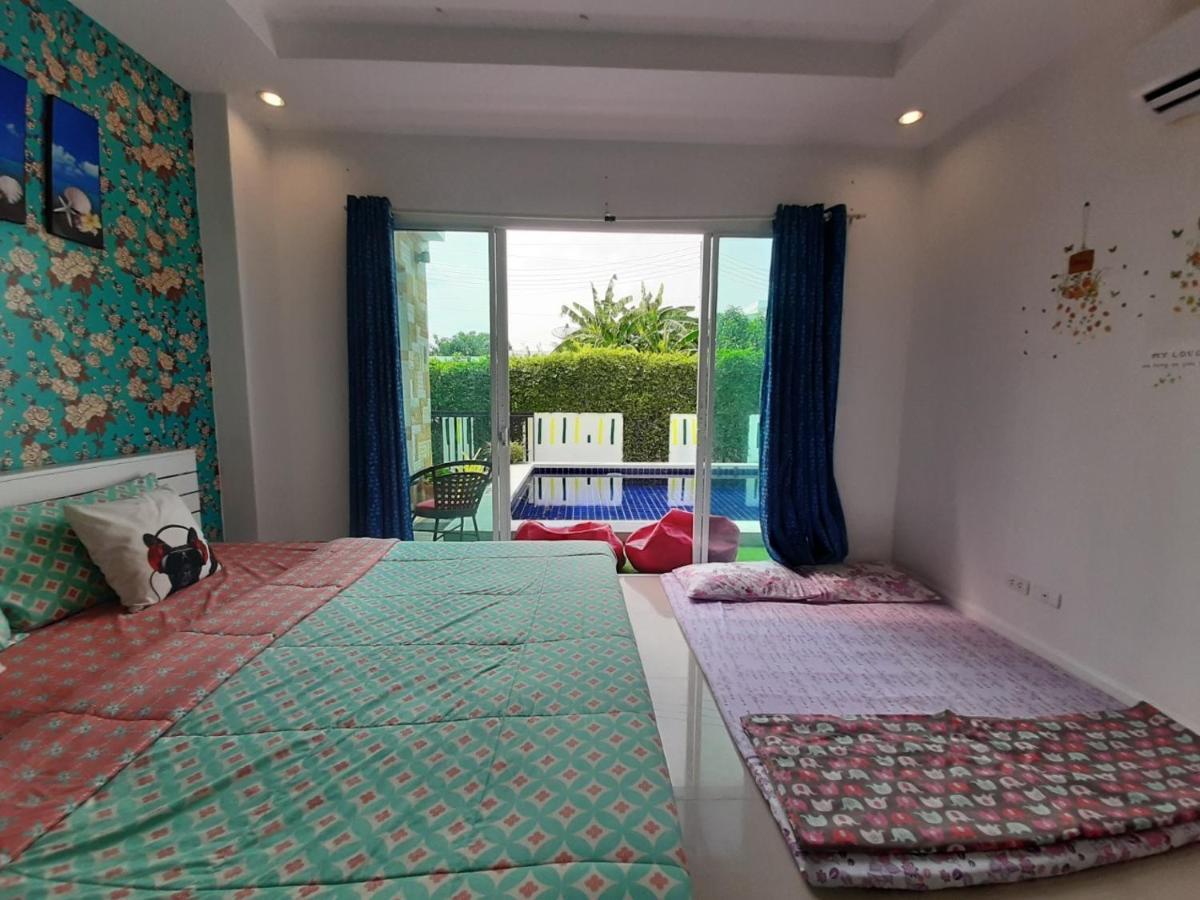 บ้านเขมิกา พูลวิลล่า หัวหิน พัก 4-15 คน คาราโอเกะ ปาตี้ ปิ้งย่าง Exteriér fotografie